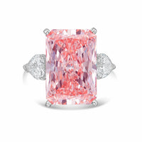 Diana M Jewels - Women's Radiant Lab-Grown Diamond Ring (5.00 Ct) - Statement