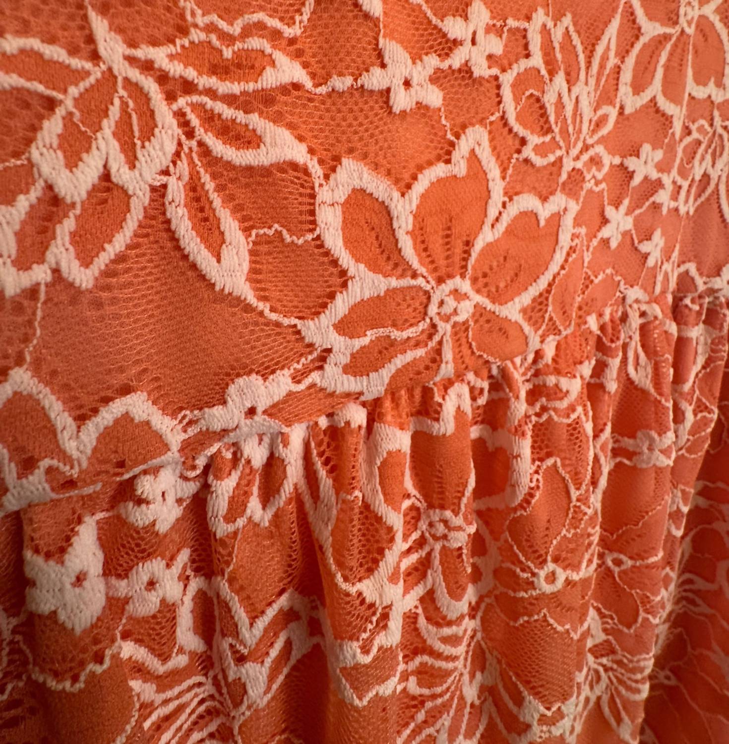 Chris & Carol - Sunset Lace Maxi Dress