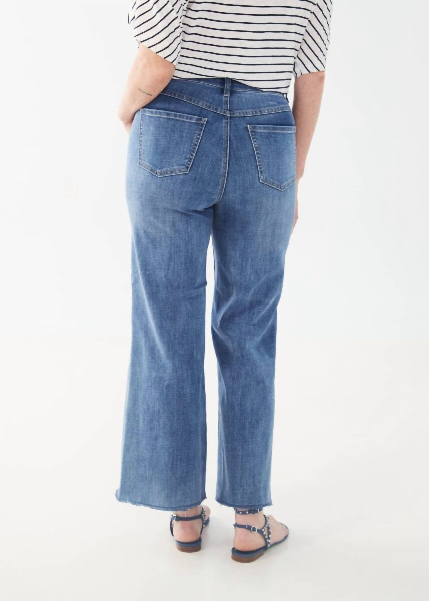 Fdj - Suzanne Wide Ankle Denim Jeans