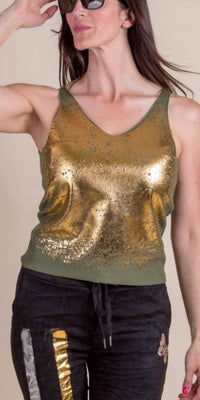 Gigi Moda - Orsa V-neck Tank Top