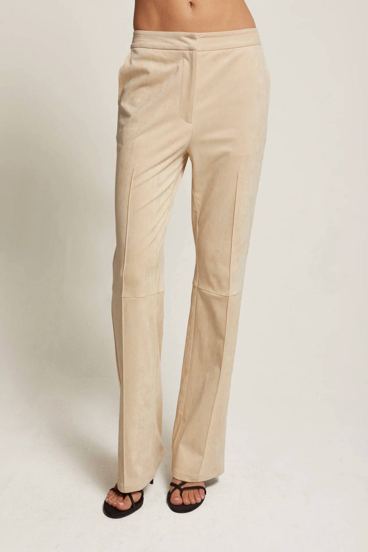 Crescent - Neve Suede Flared Pant