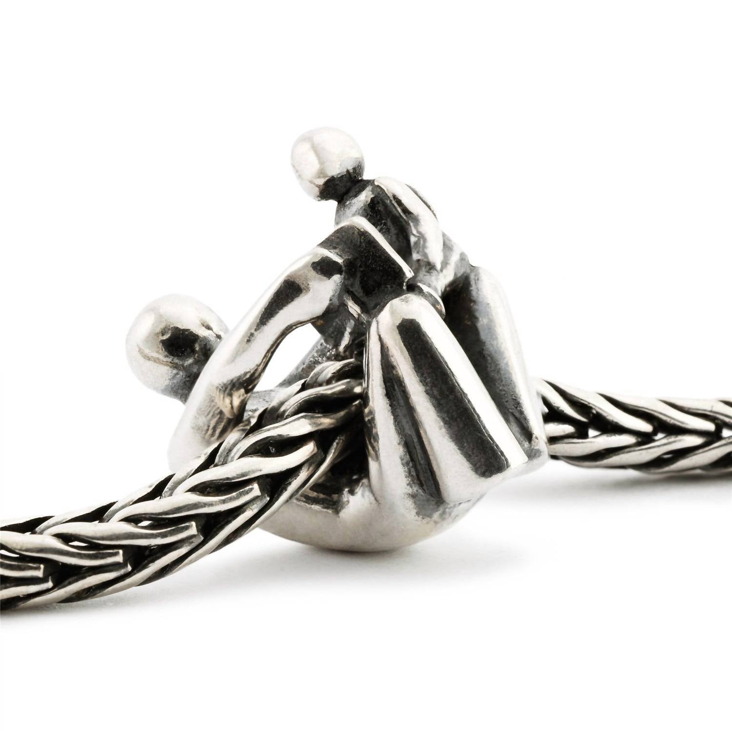 Trollbeads Grandpa Sterling Bead in silver - women's jewelry - alternate view