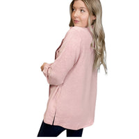 Hailey & Co - I've Been Told Knit Long Sleeve Shacket