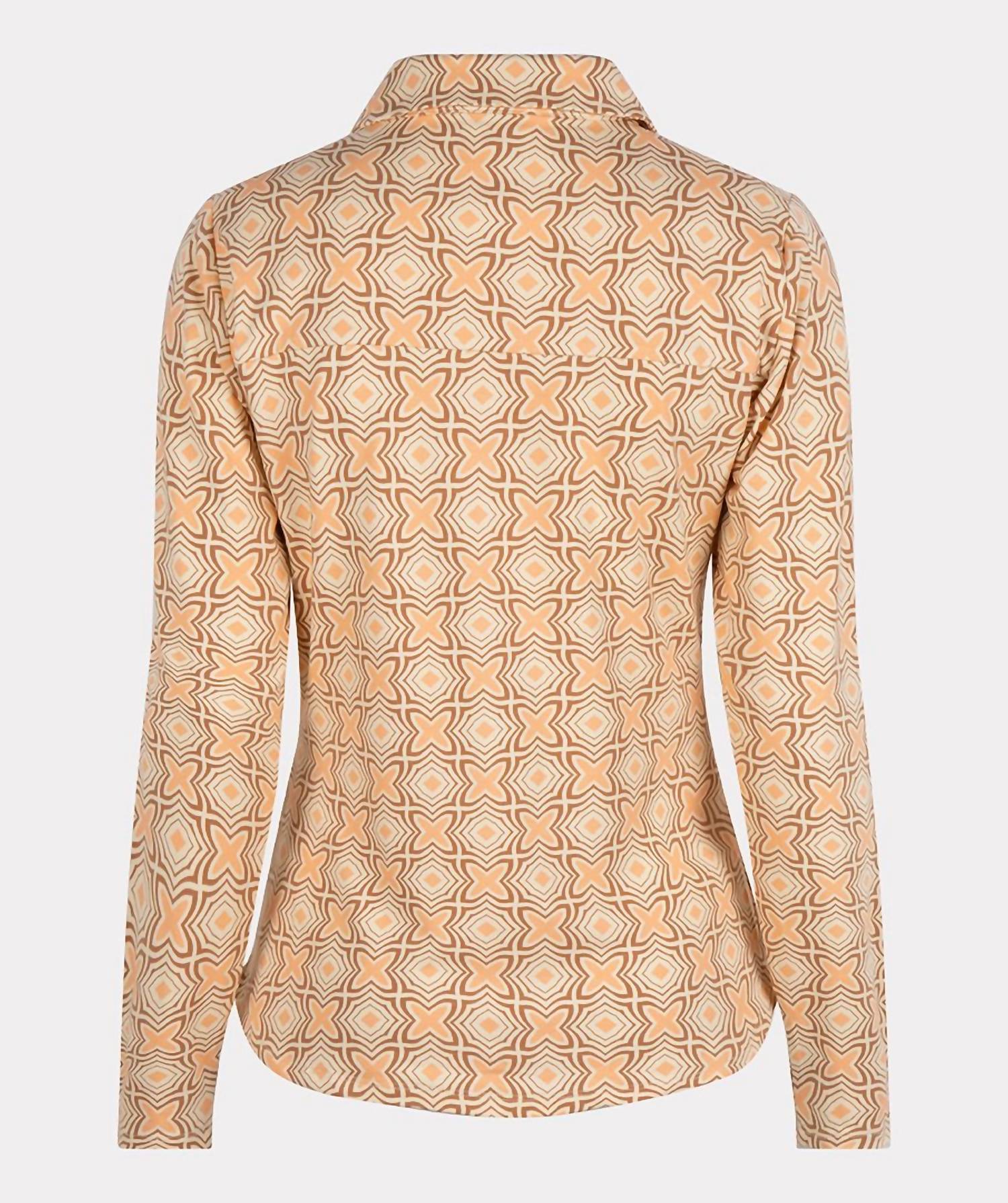 Esqualo - Star Pleated Blouse