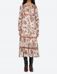 Sea - Cassandra Long Sleeve Midi Dress