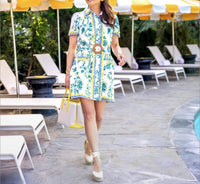 Sail To Sable - Ella Belted Shirt Dress