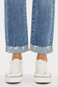 Kancan - High Rise Slim Straight Jeans