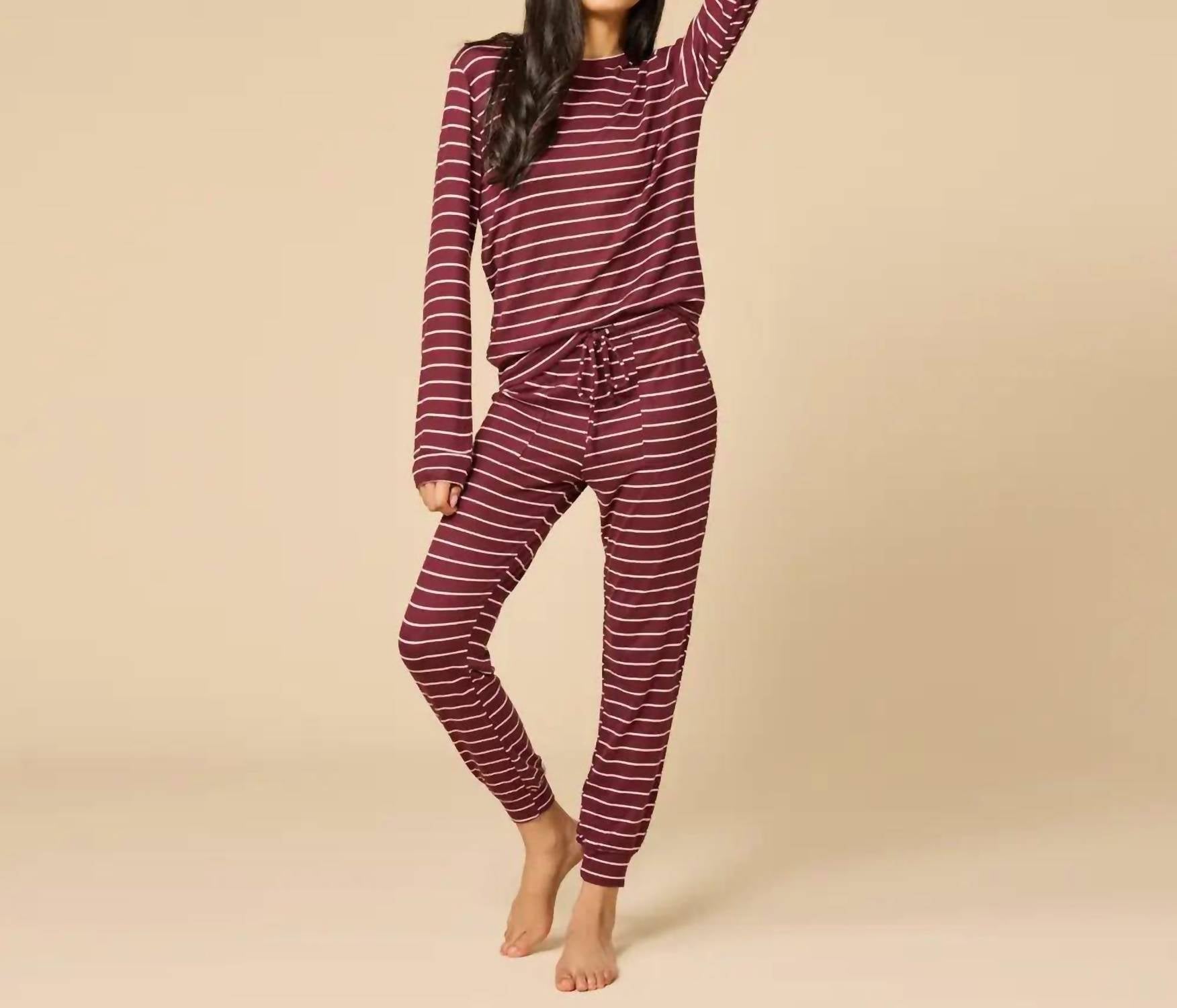 Softies - Dream Jersey Stripe Lounge Set