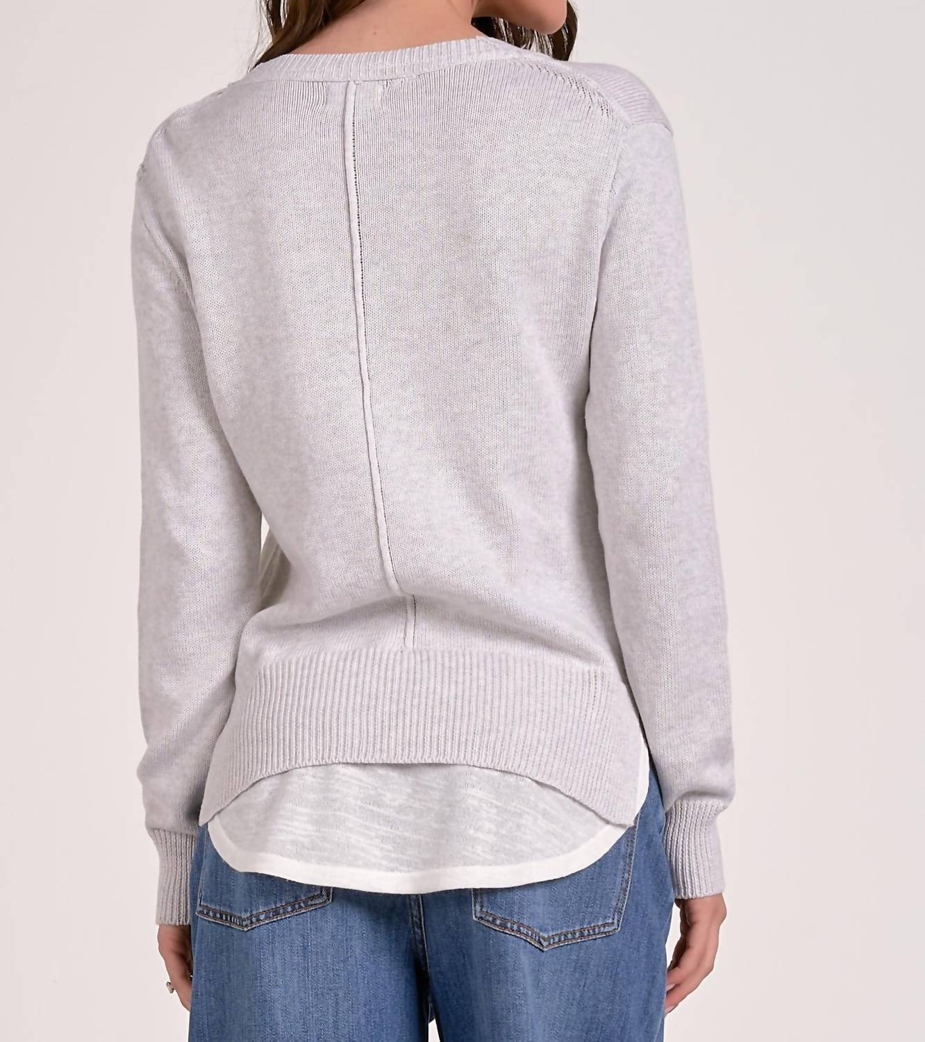Elan - Layered V-neck Sweater