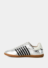 SHU SHOP Women's Stevie Sneakers in silver - women's sneaker - detail view