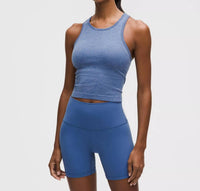 Lululemon - Ebb To Street Cropped Racerback Tank Top