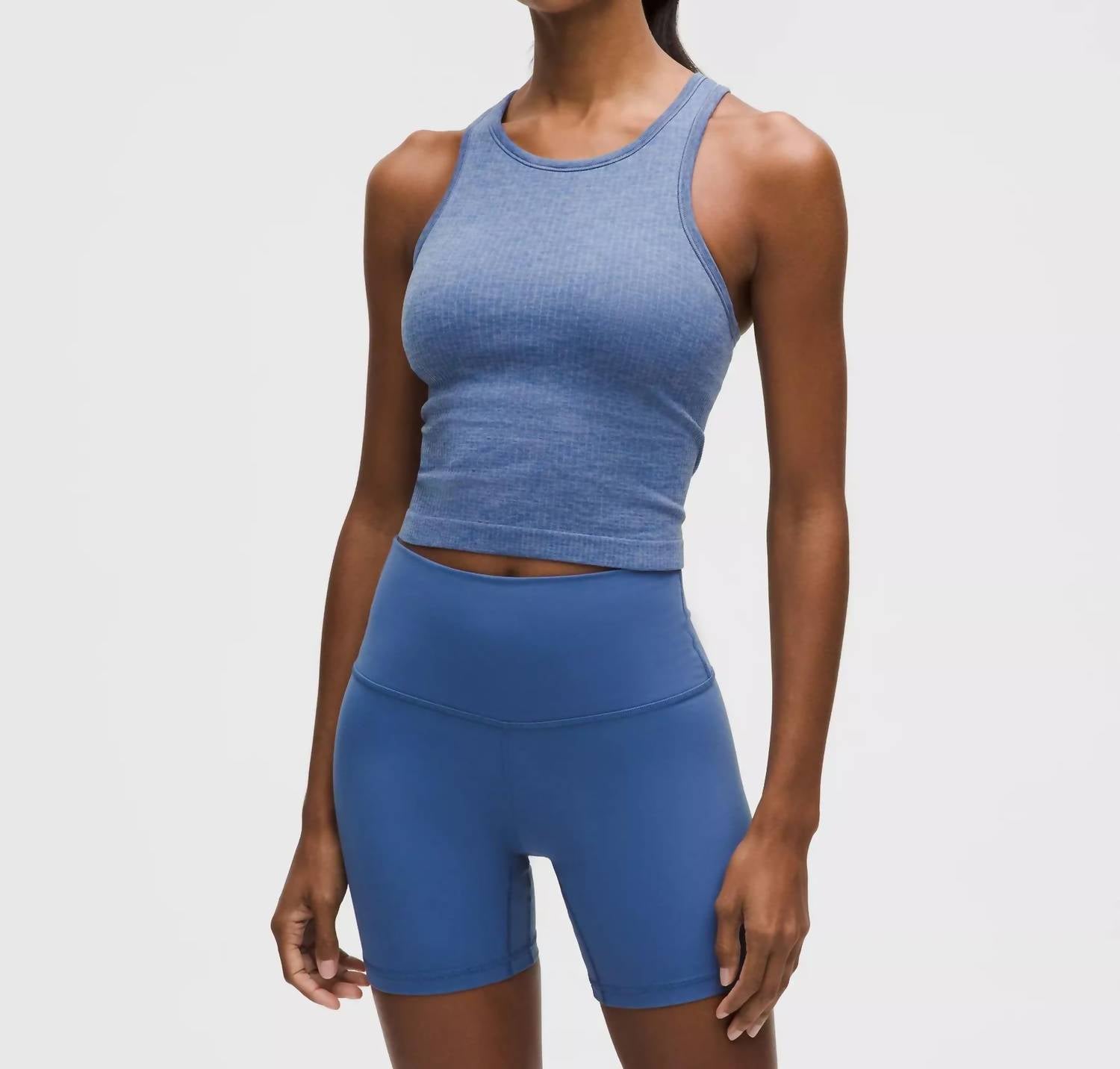 Lululemon - Ebb To Street Cropped Racerback Tank Top