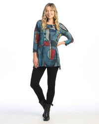 Jess & Jane - Granada Raglan Sleeve Slinky Top