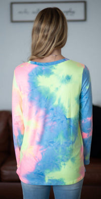 Shirley Stone - Tie Dye Strappy Top