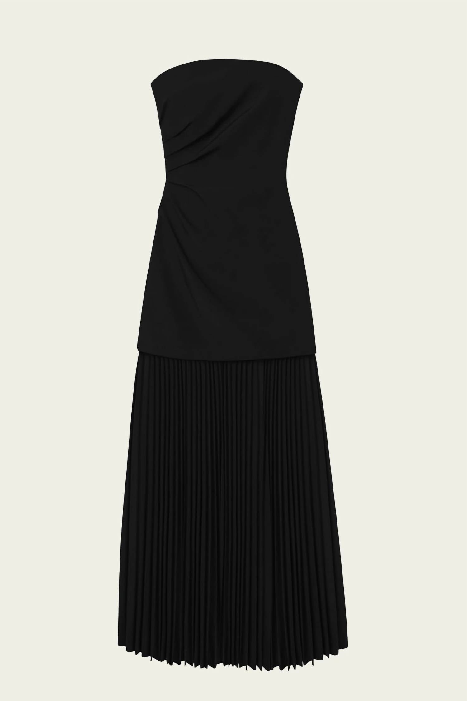 A.L.C. - Austin Strapless Pleated Dress