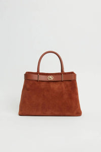 Simkhai - Women's Roan Suede Top Handle Tote Bag