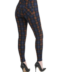 Peter Nygard - Luxe Plaid Piped Jegging