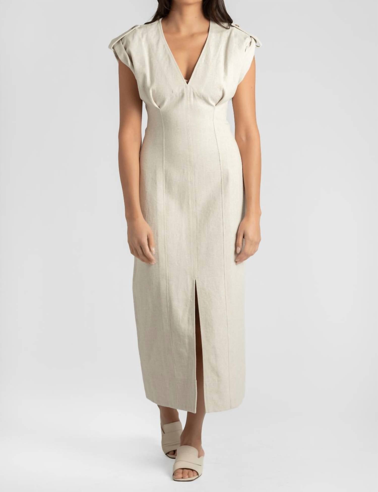 Apiece Apart - Women's Flax Shift Maxi Dress