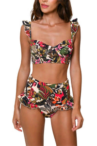 Hutch - Women's High Waist Bikini Bottoms