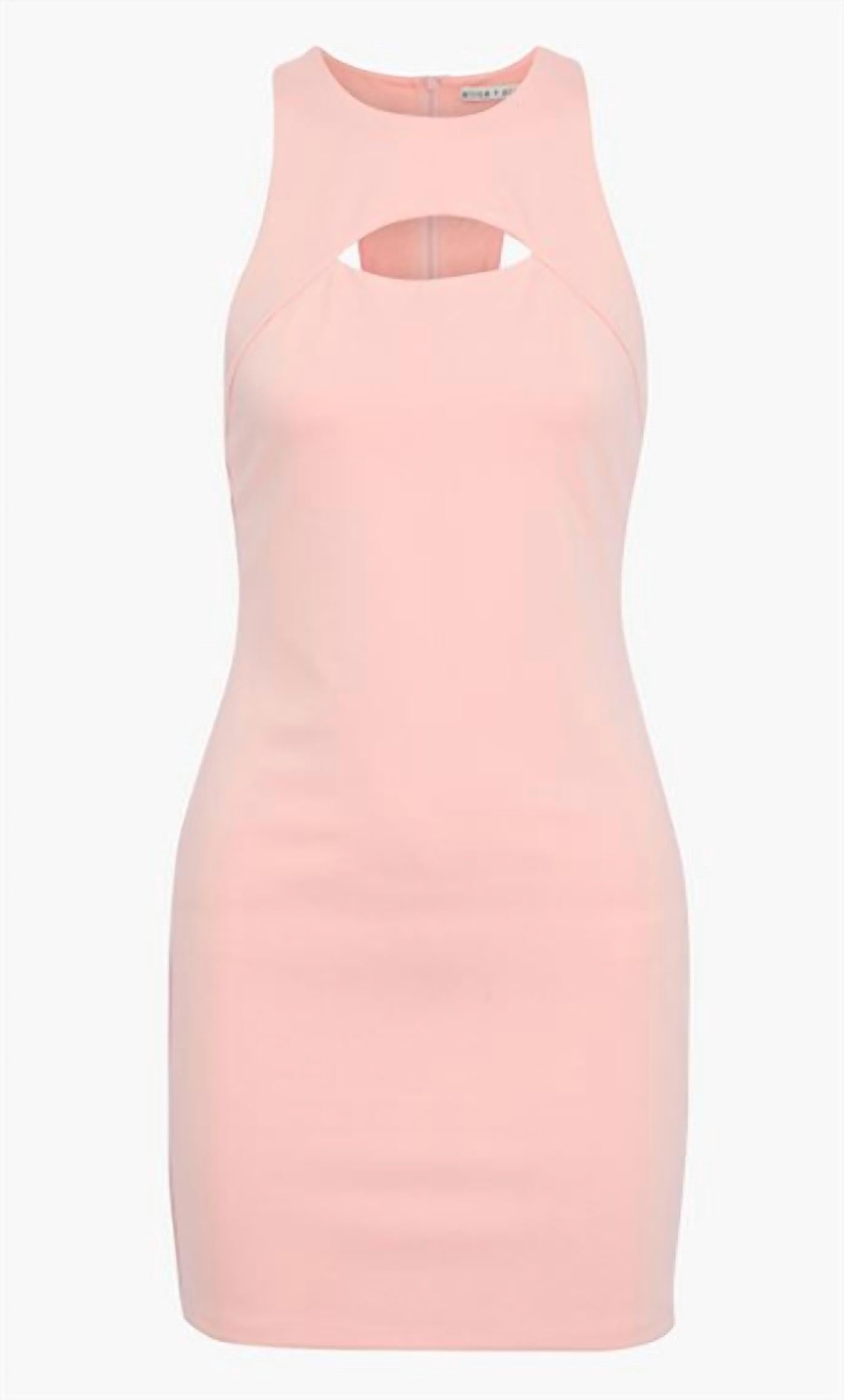 Alice + Olivia - Women Cutout Ponte Mini Dress