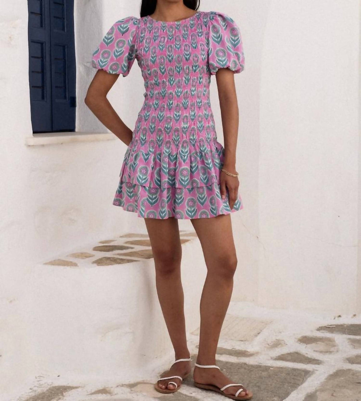 Pink City Prints - Nova Mini Dress