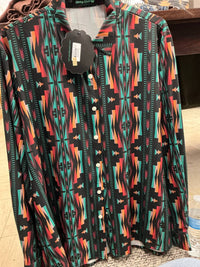 Sterling Kreek - Indian Outlaw Snap Front Long Sleeve Shirt
