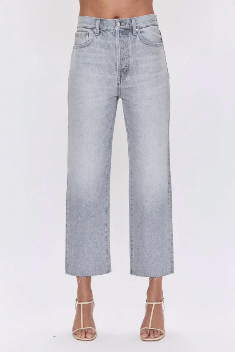 PISTOLA Cassie Crop Super High Rise Straight Pant in enigma - women's pants