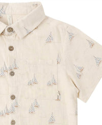 Rylee + Cru - Boy's Collared Short Sleeve Shirt