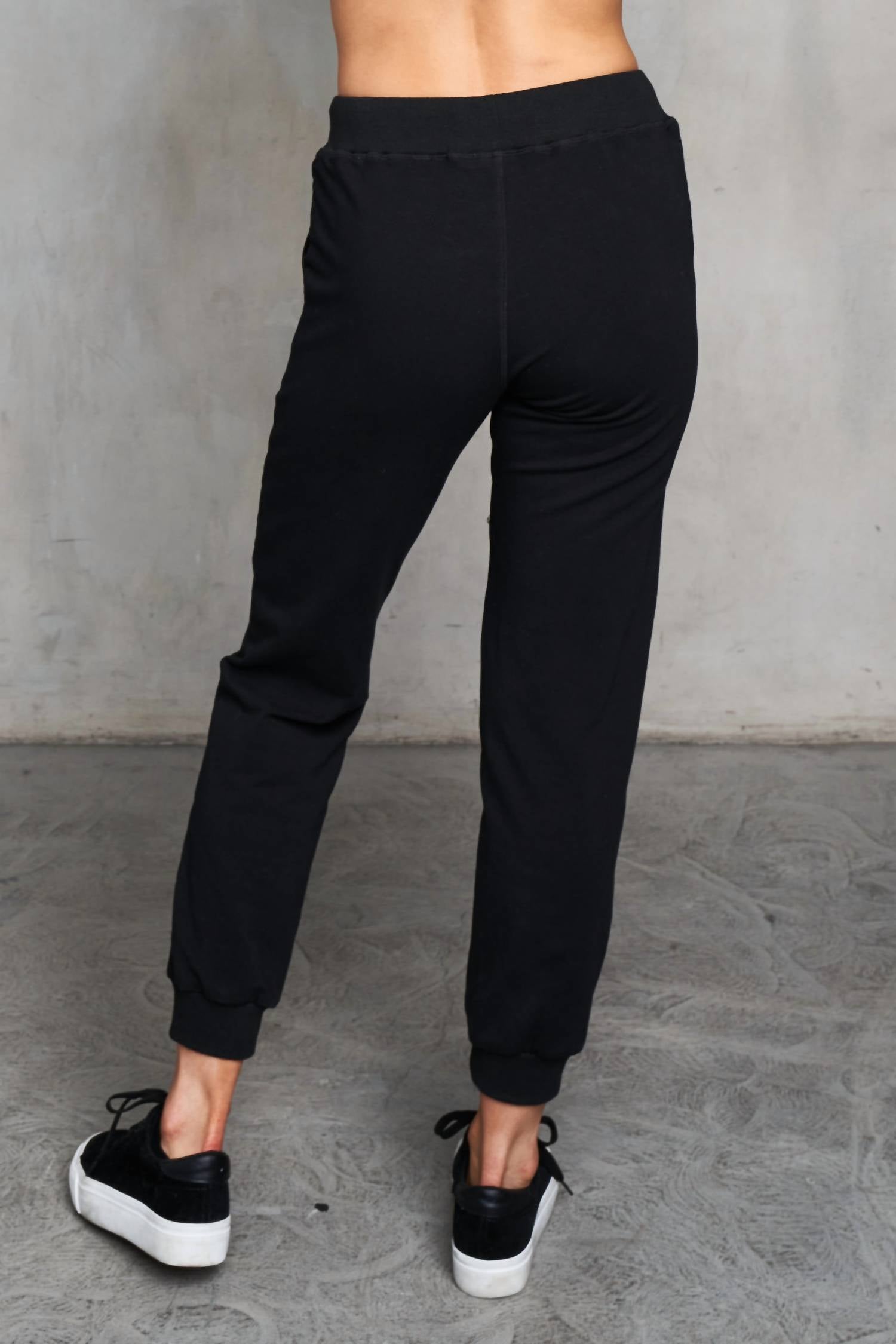 Paparazzi - Embroidered French Terry Jogger