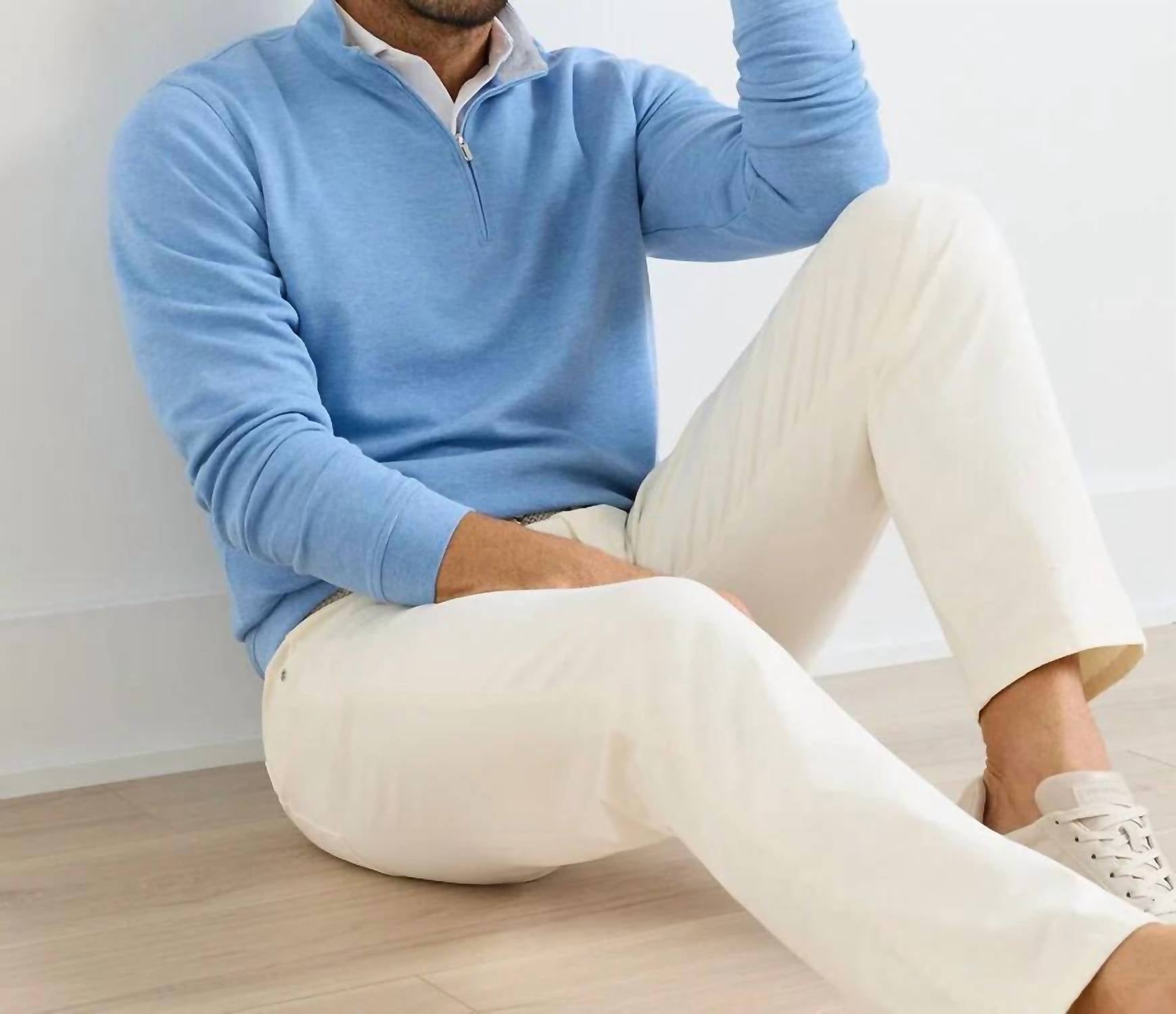 Peter Millar - Men's Crown Comfort Quarter-zip Pullover Sweatshirt
