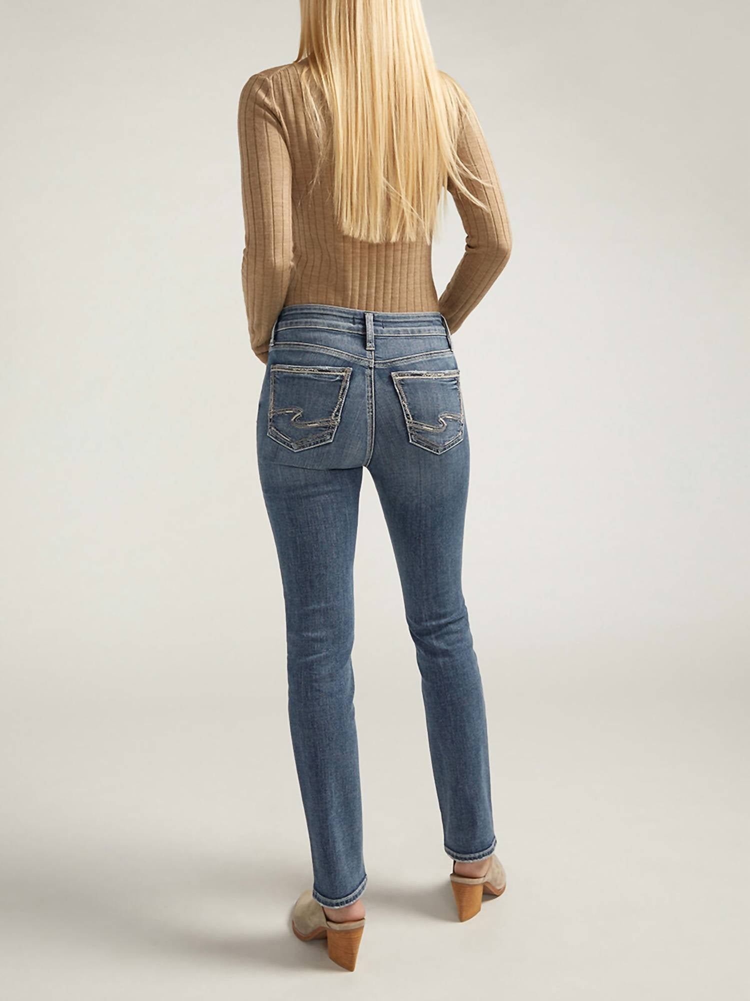 Silver Jeans Co - Suki Straight Luxe Stretch Jean
