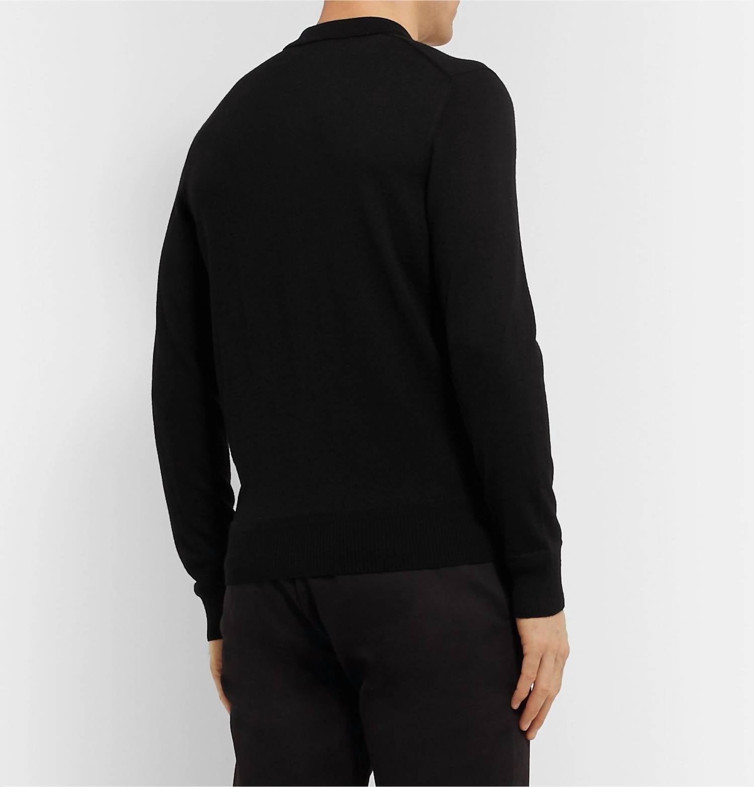 Orlebar Brown - Moonraker Knitted Half Zip Sweater