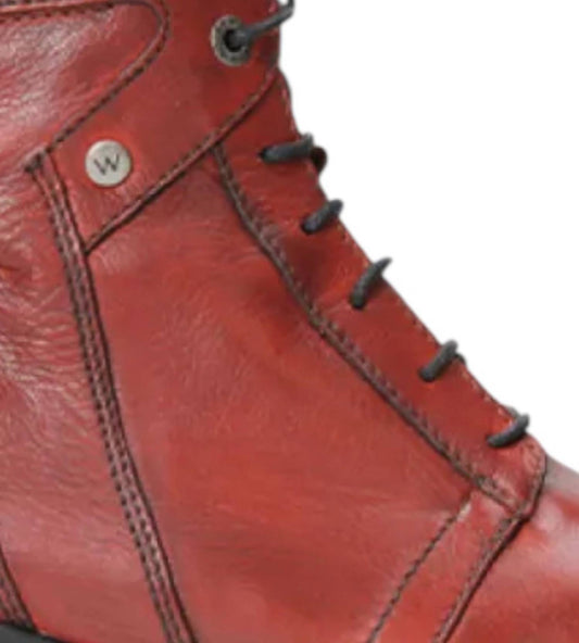Wolky - Women's Leather Lace Up Boot