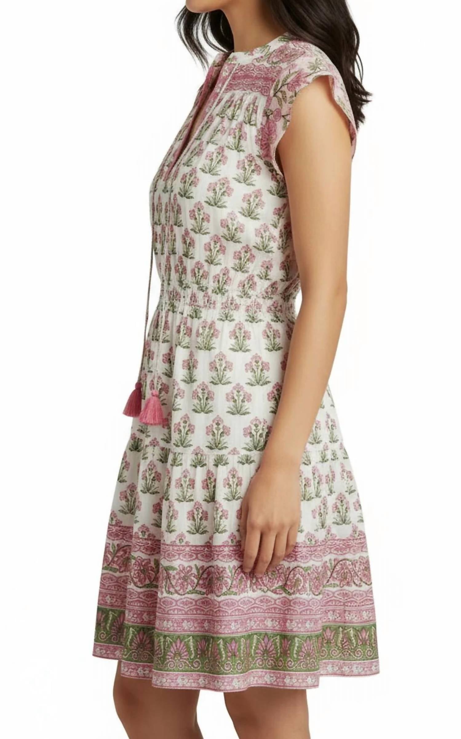 Mahila - Ayra Block Print Mini Dress