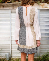 143 Story - Floral Cuts Dress