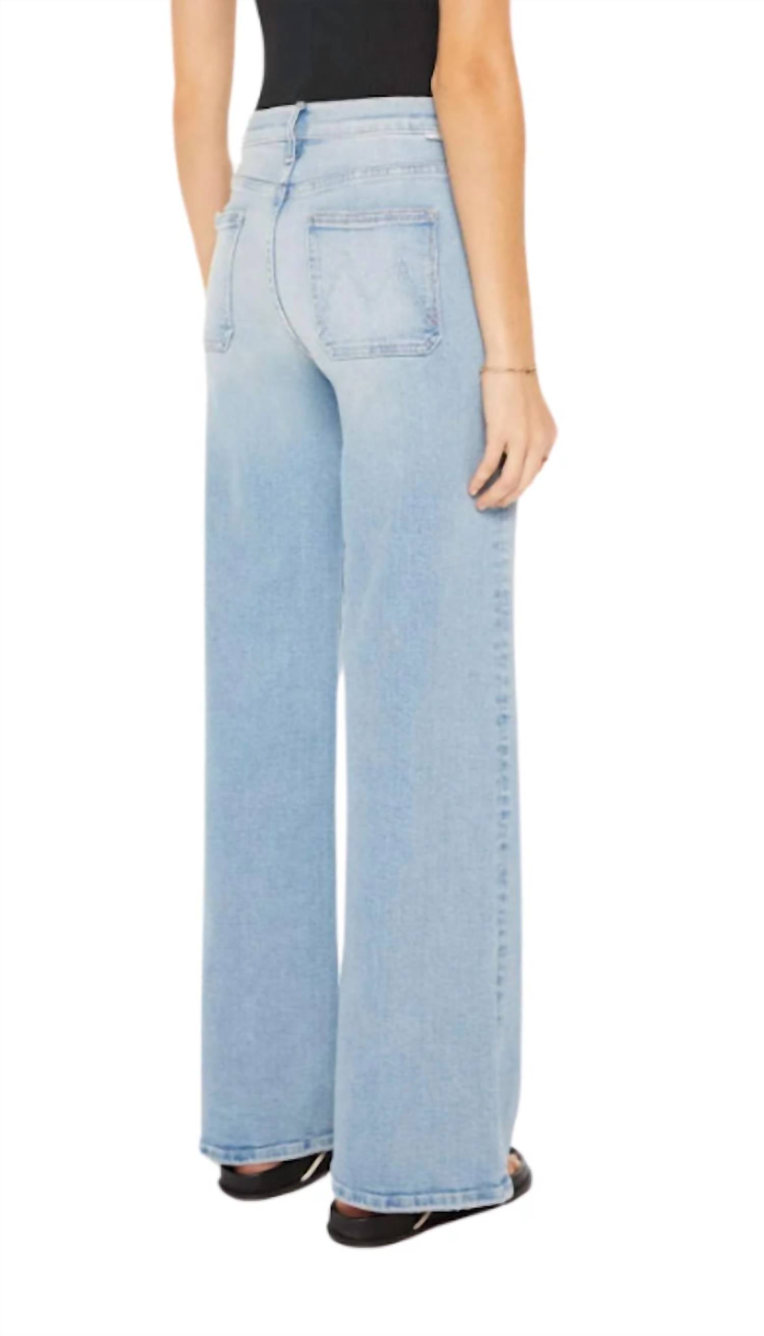 Mother - Lil Patch Pocket Undercover Sneak Jeans