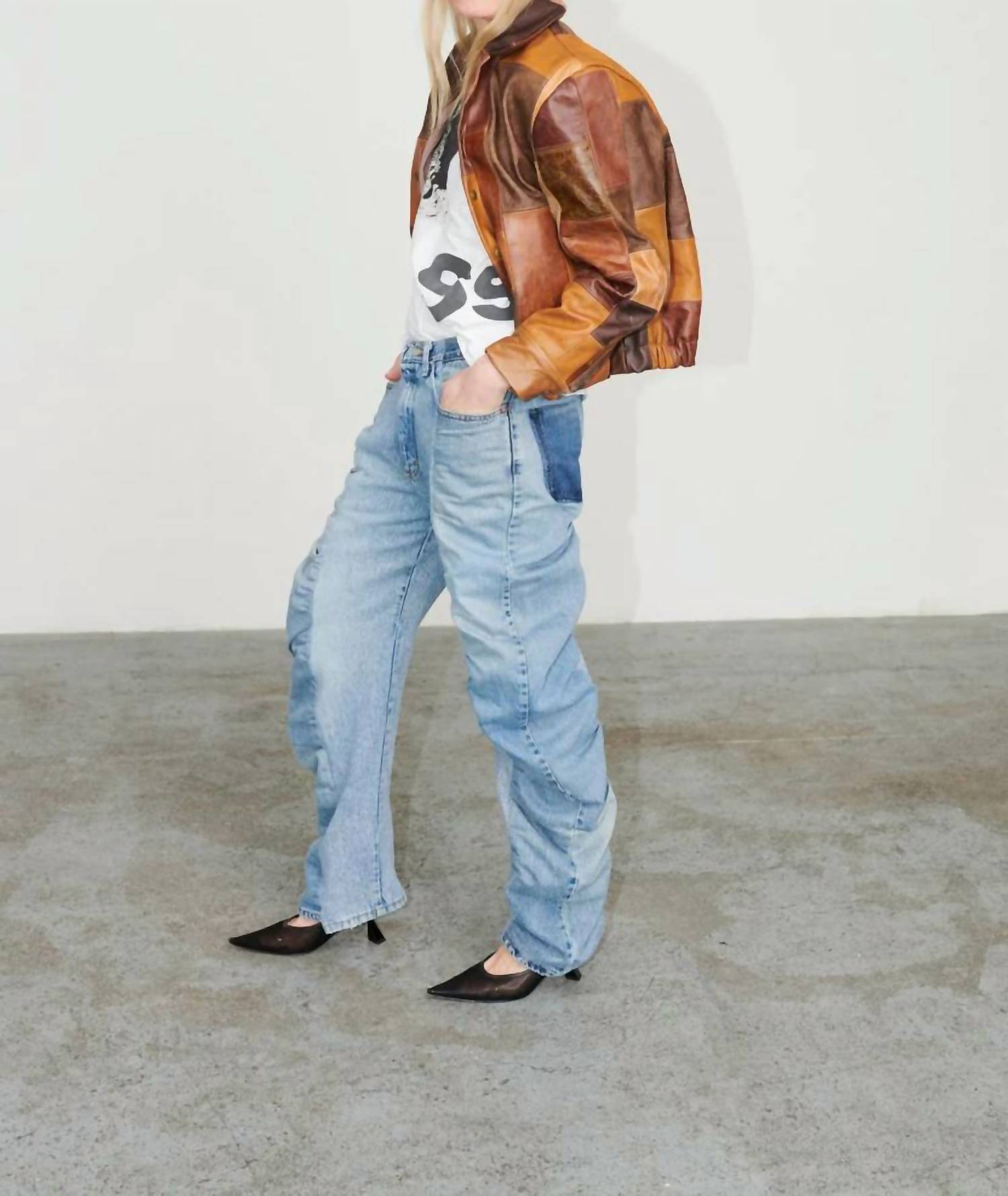 E.L.V. Denim - Roan Rouched Jean
