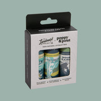 Poppy & Pout - Lip Balm Trio Gift Set