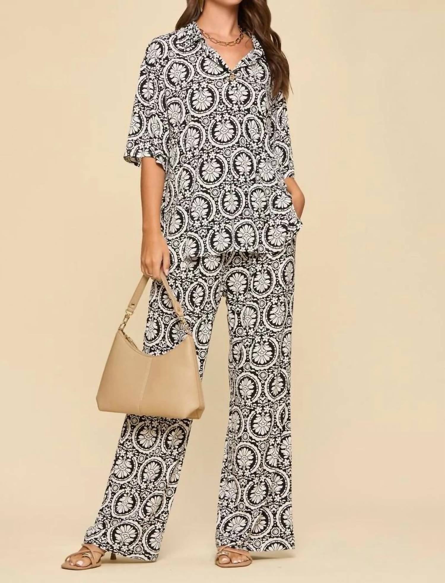 Dear Scarlett - Ocean Tide Resort Pants