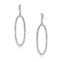 Sahira Jewelry Design - Women's Cheyanne Pave Earrings