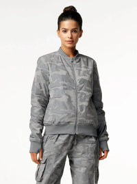 Blanc Noir - Reversible Bomber Jacket