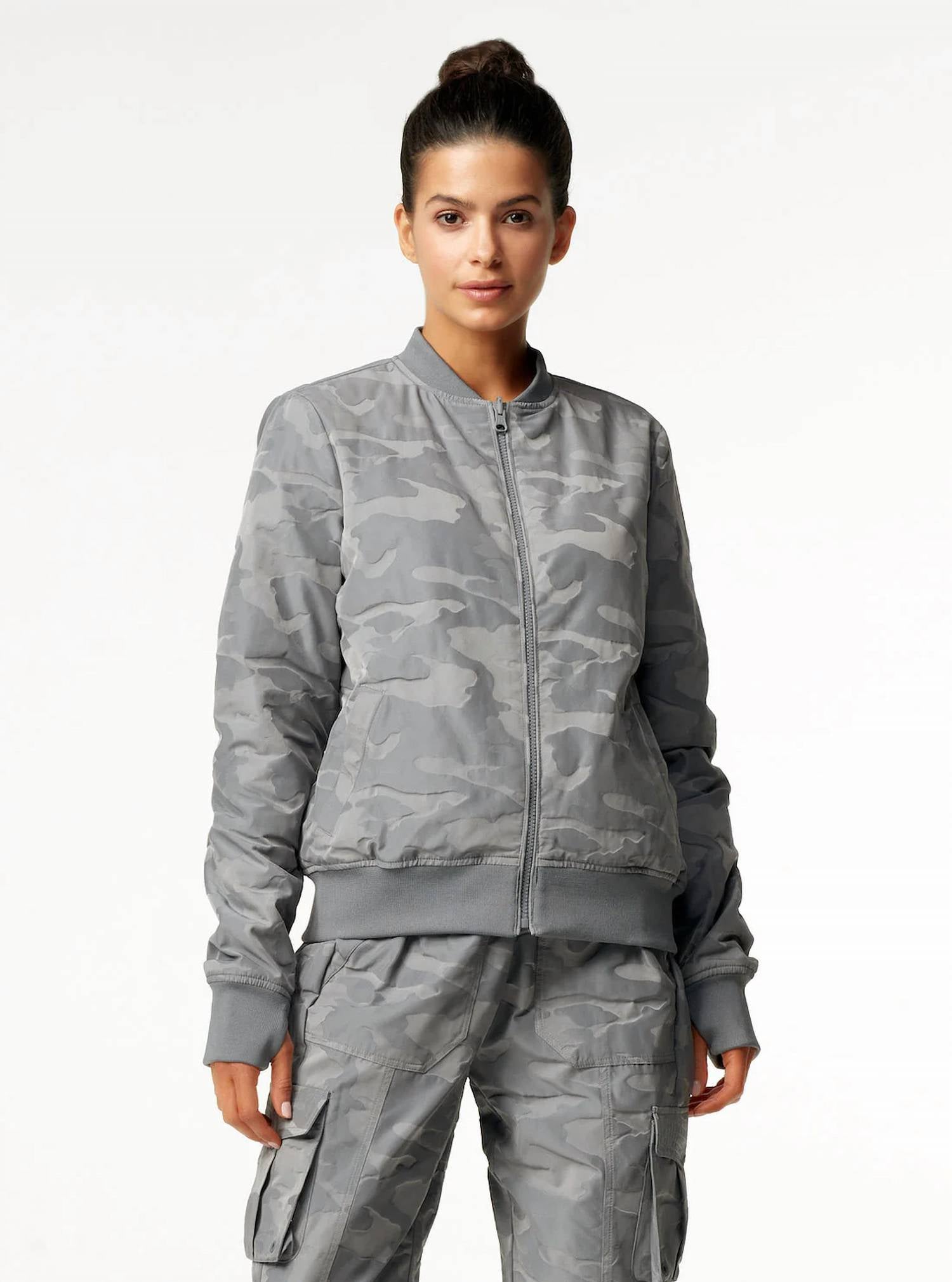 Blanc Noir - Reversible Bomber Jacket