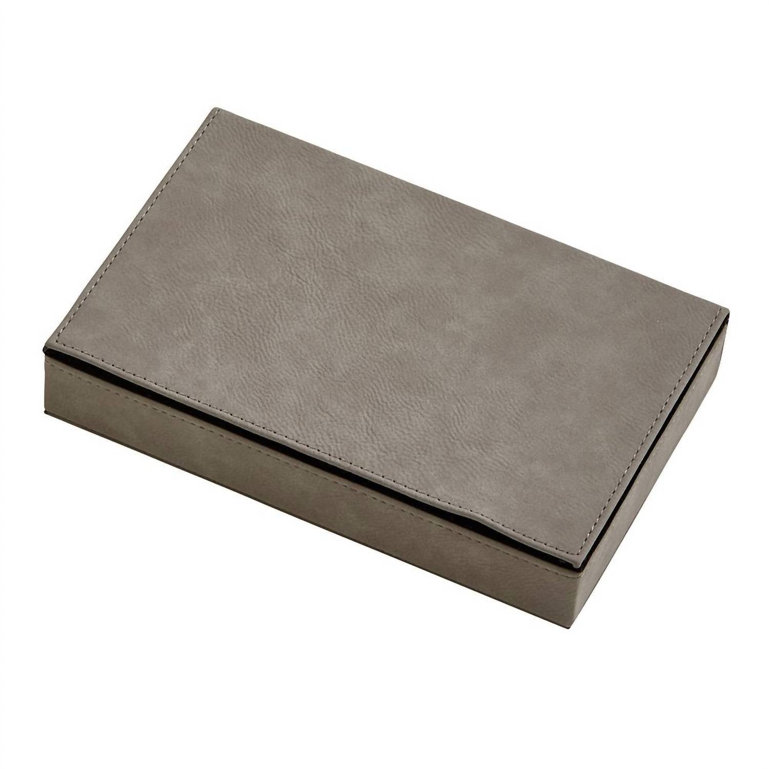 Creative Gifts International - Leatherette 2 Card Deck Set, 5" X 7.75"