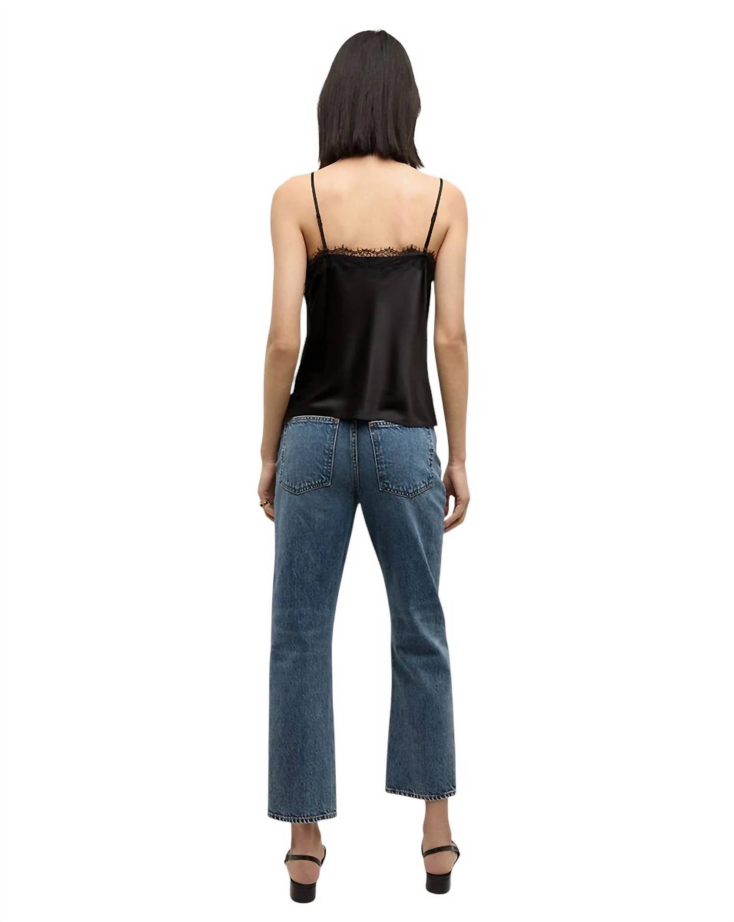 Veronica Beard - Ciarlo Lace Trim Silk Tank