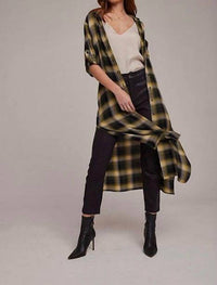 Bella Dahl - Rolled Sleeve Duster Dress