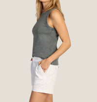 Dylan - Modern Rib Crew Tank