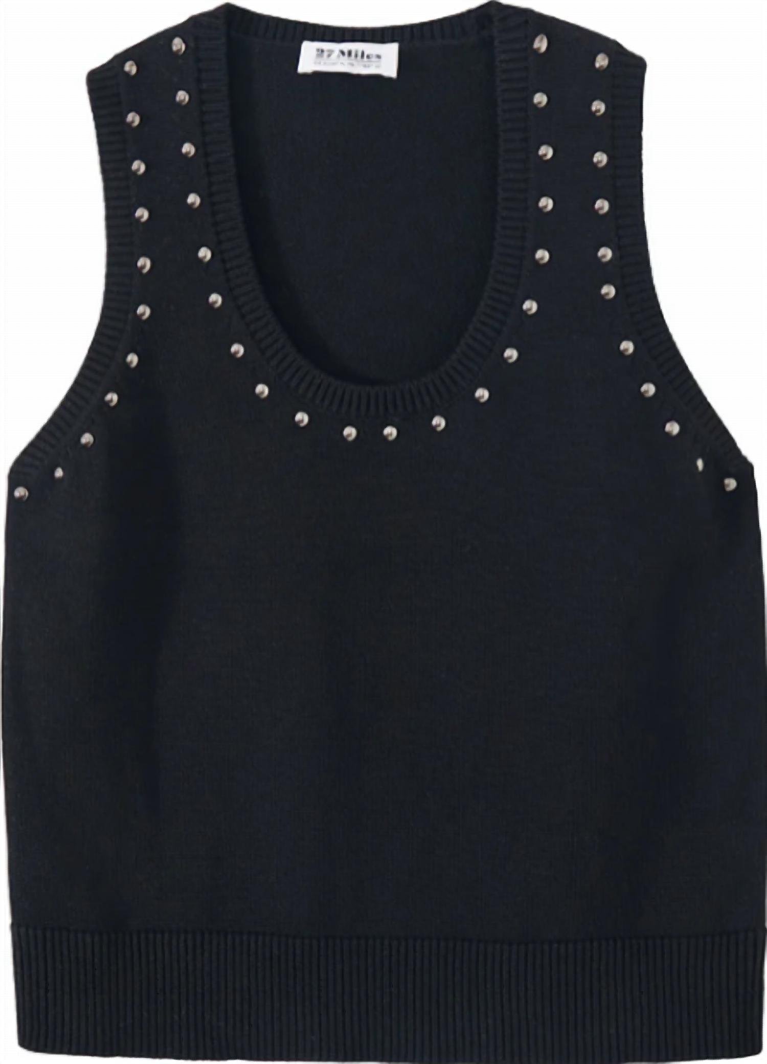 27 Miles Malibu - Nancy Studded Tank