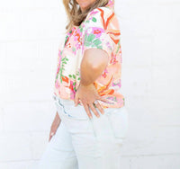 Entro - Hawaiian Punch Blouse