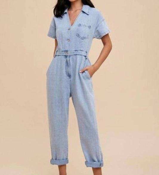 In-Loom - Denim Utility Jumpsuit