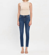 VERVET BY FLYING MONKEY Benda Jeans in denim - women's pants - detail view